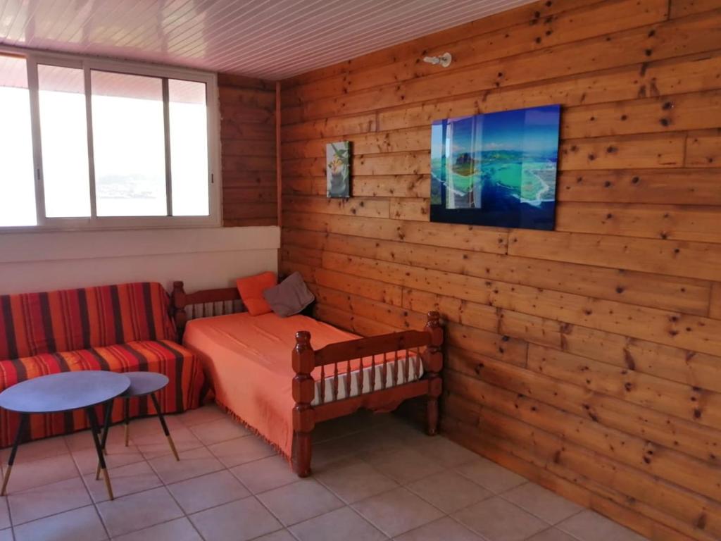 TV a/nebo společenská místnost v ubytování Bleu topaze - vue imprenable - Les Anses d'Arlet