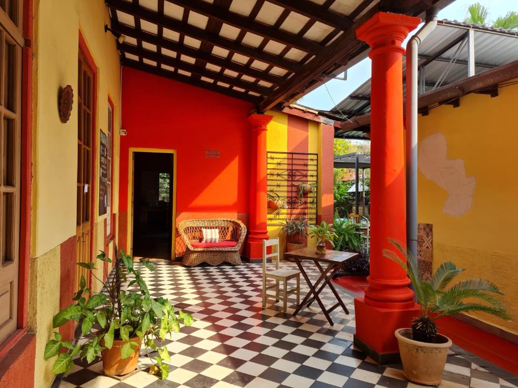 Balkón nebo terasa v ubytování Nomada Hostel