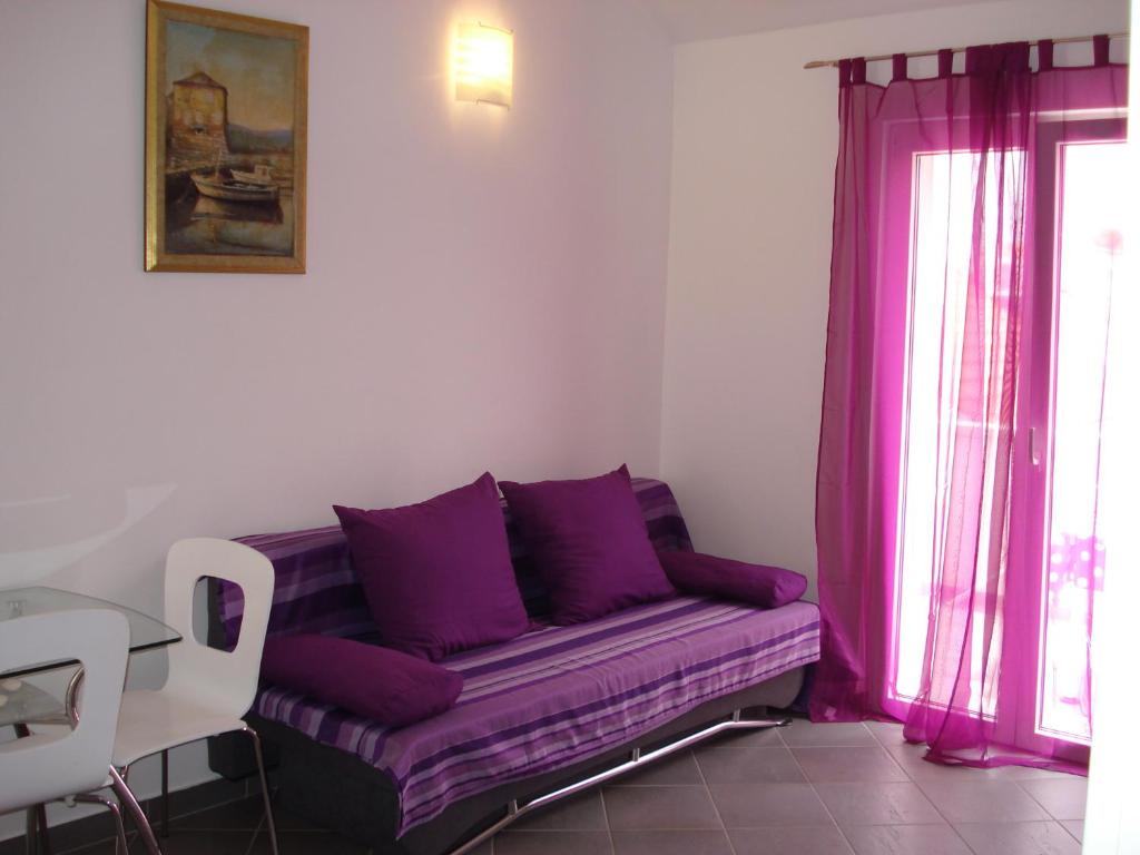 Posezení v ubytování Sea Star Apartment