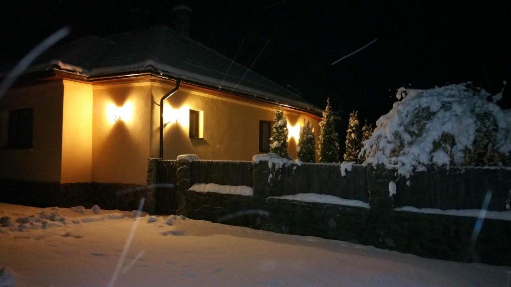 Casa Alex v zimě