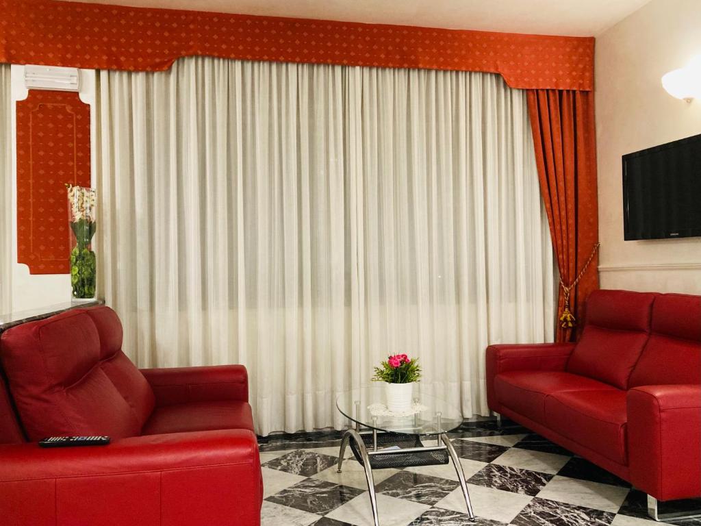 Posezení v ubytování Hotel Master