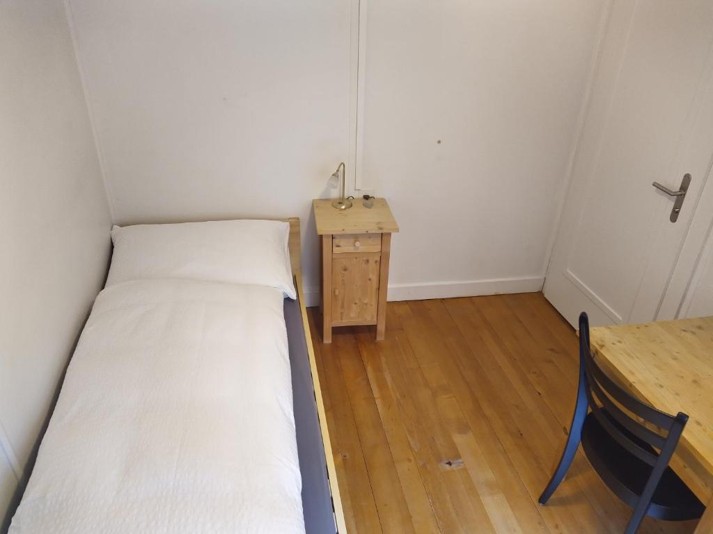 Letto o letti in una camera di Gasthaus Meinradsberg