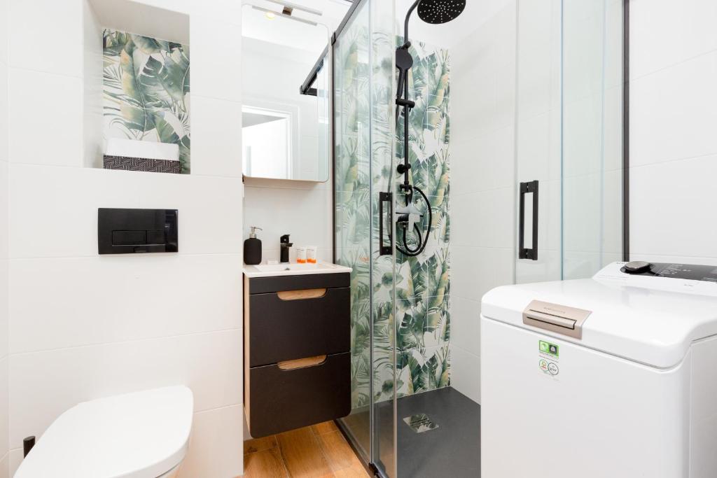 Koupelna v ubytování Studio Apartment Ochota Siemieńskiego by Noclegi Renters