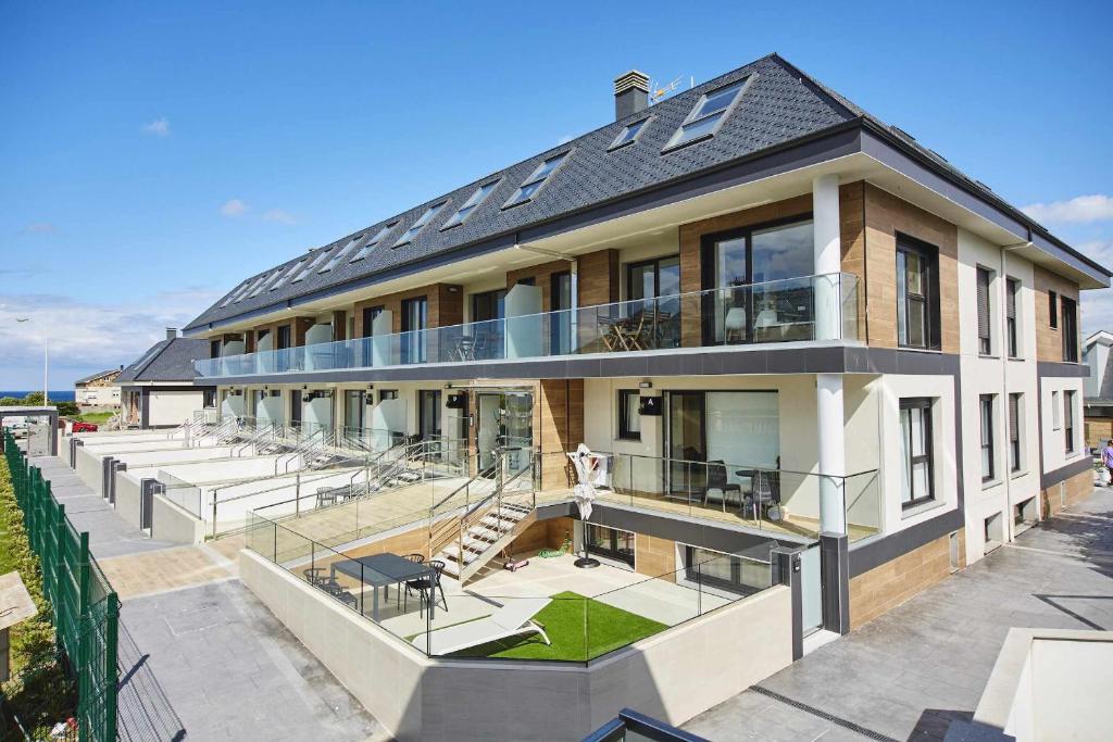 Budova, kde se apartmán nachází
