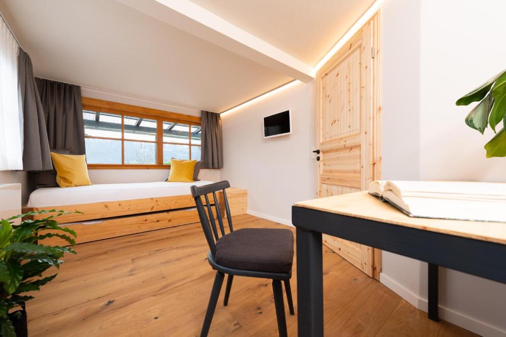 TV a/nebo společenská místnost v ubytování freistil Boutiquehotel