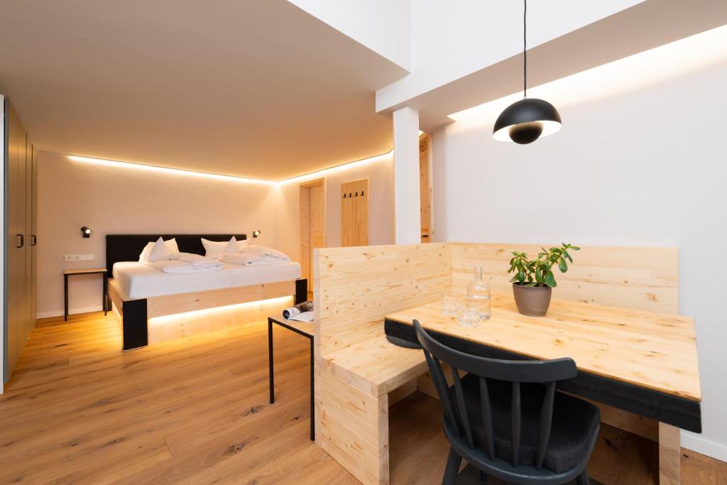 Postel nebo postele na pokoji v ubytování freistil Boutiquehotel