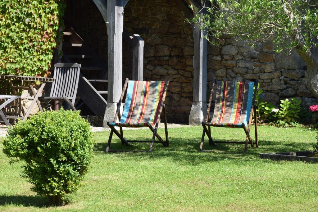 Zahrada ubytování Manoir de l'Isle