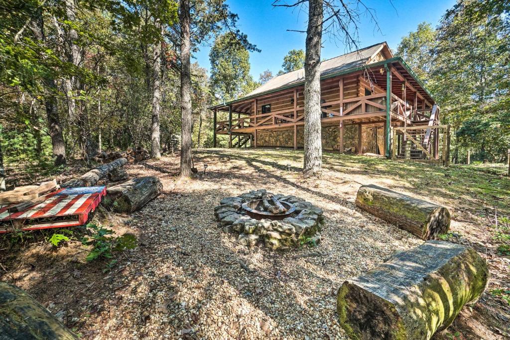 Tranquil Blue Ridge Cabin with Private Hot Tub!