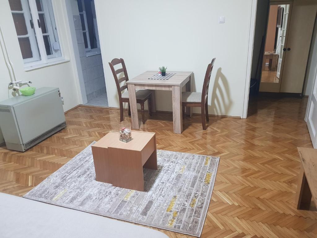 Posezení v ubytování Garsonjera Ilic