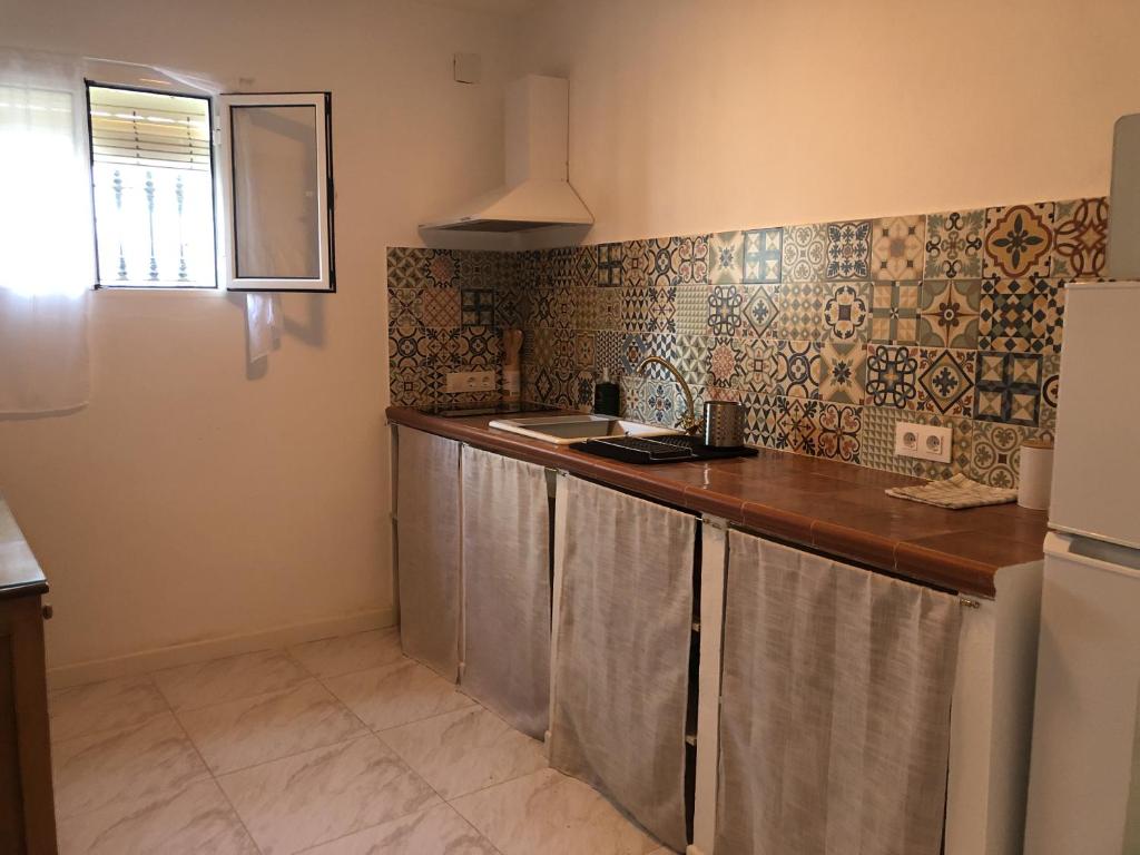 Kuchyň nebo kuchyňský kout v ubytování Casa Bheinn