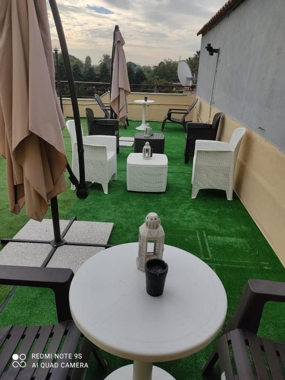 Posezení v ubytování Hotel Stefany