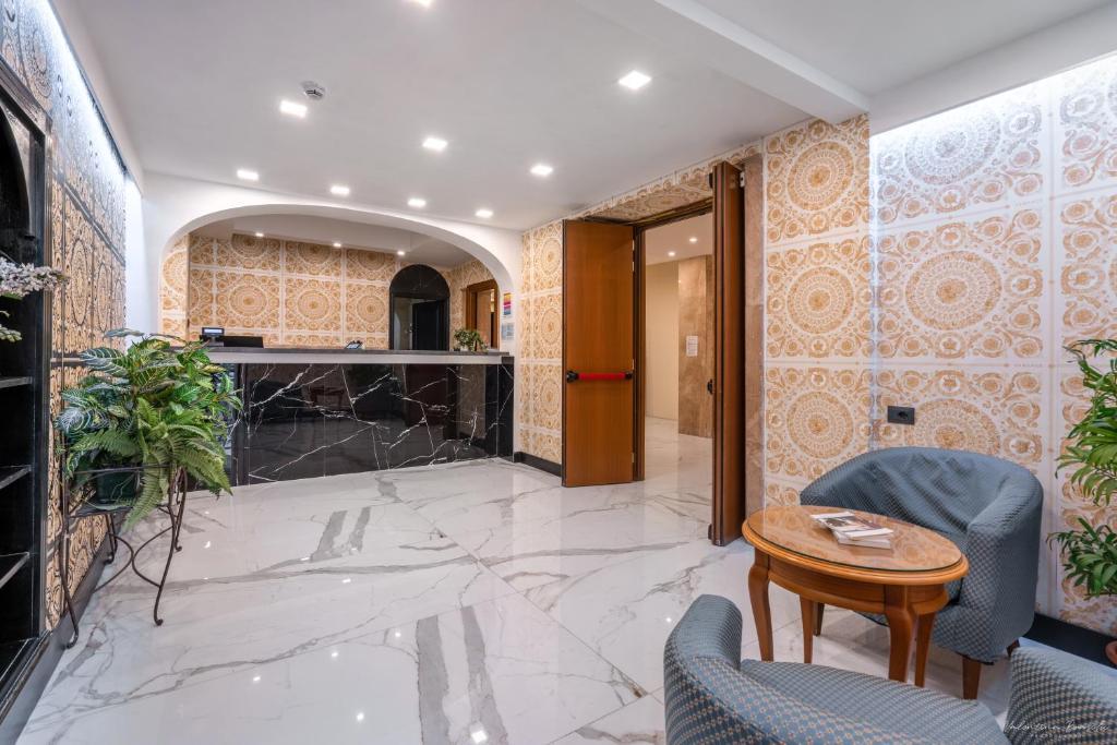 Posezení v ubytování Hotel Spagna