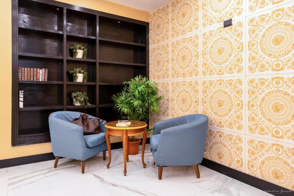 Posezení v ubytování Hotel Spagna