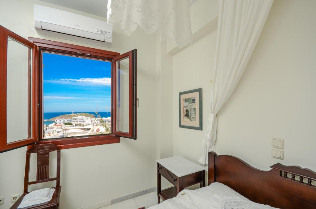 Nespecifikovaný výhled na moře nebo výhled na moře při pohledu z hotelu