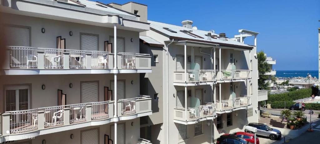 Nespecifikovaný výhled na moře nebo výhled na moře při pohledu z hotelu
