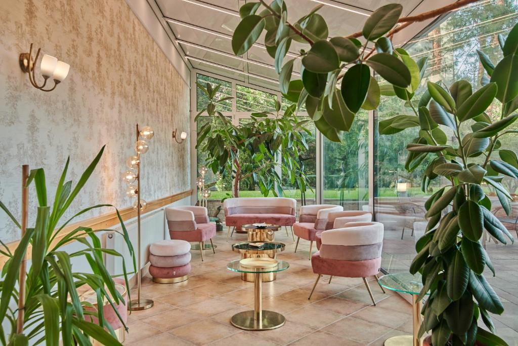 Posezení v ubytování Hotel Akademie a depandance Vila Jarmila