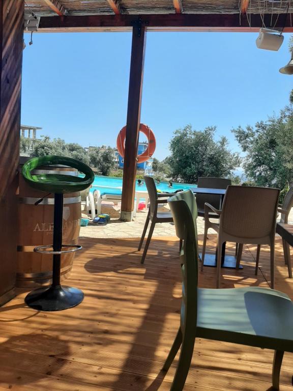 Balkón nebo terasa v ubytování Olives Residence