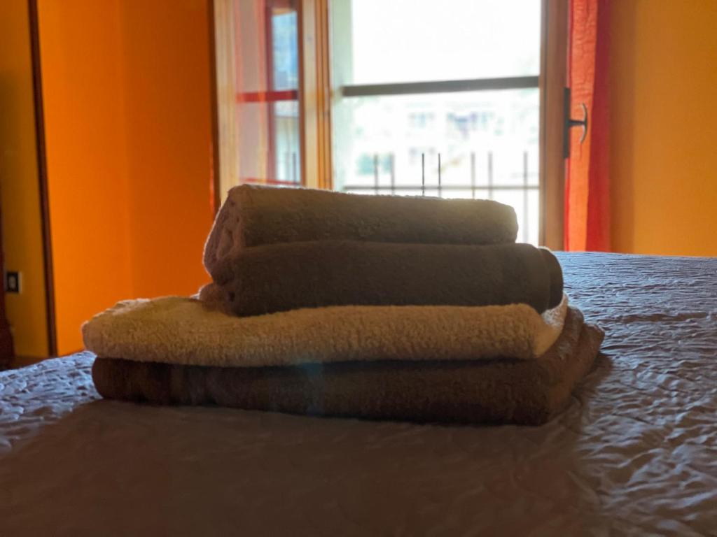 Postel nebo postele na pokoji v ubytování Da Rita