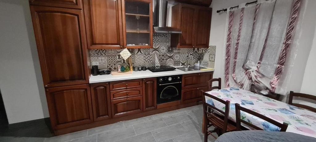 Kuchnia lub aneks kuchenny w obiekcie Agriturismo Ca Novak Venezia