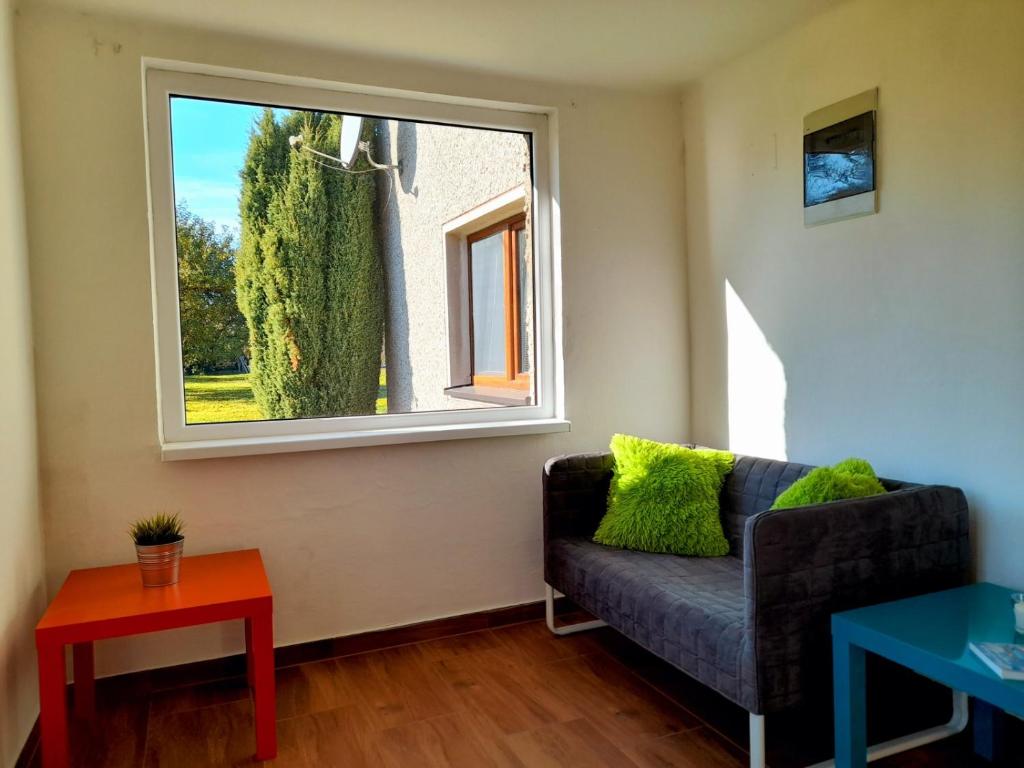 Posezení v ubytování Apartmán U Máslů
