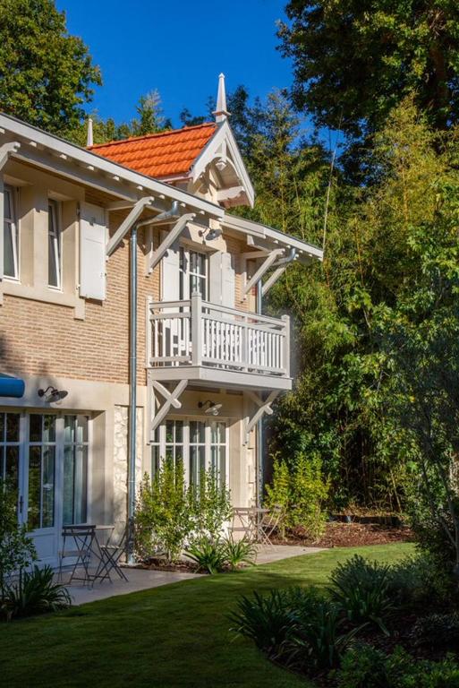Zahrada ubytování La Villa du Moulleau