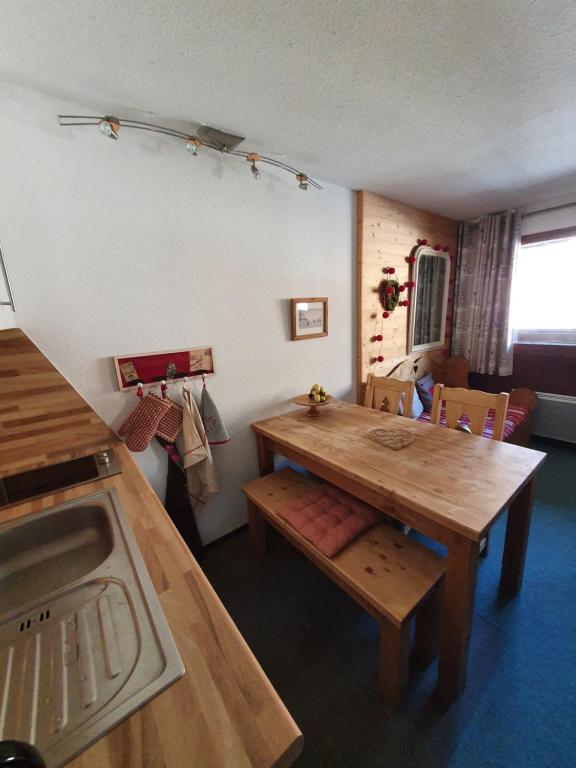 Posezení v ubytování 2 pièce cabine Val Thorens