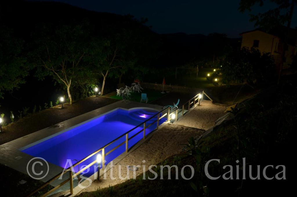 Bazén v ubytování Agriturismo Cailuca nebo v jeho okolí