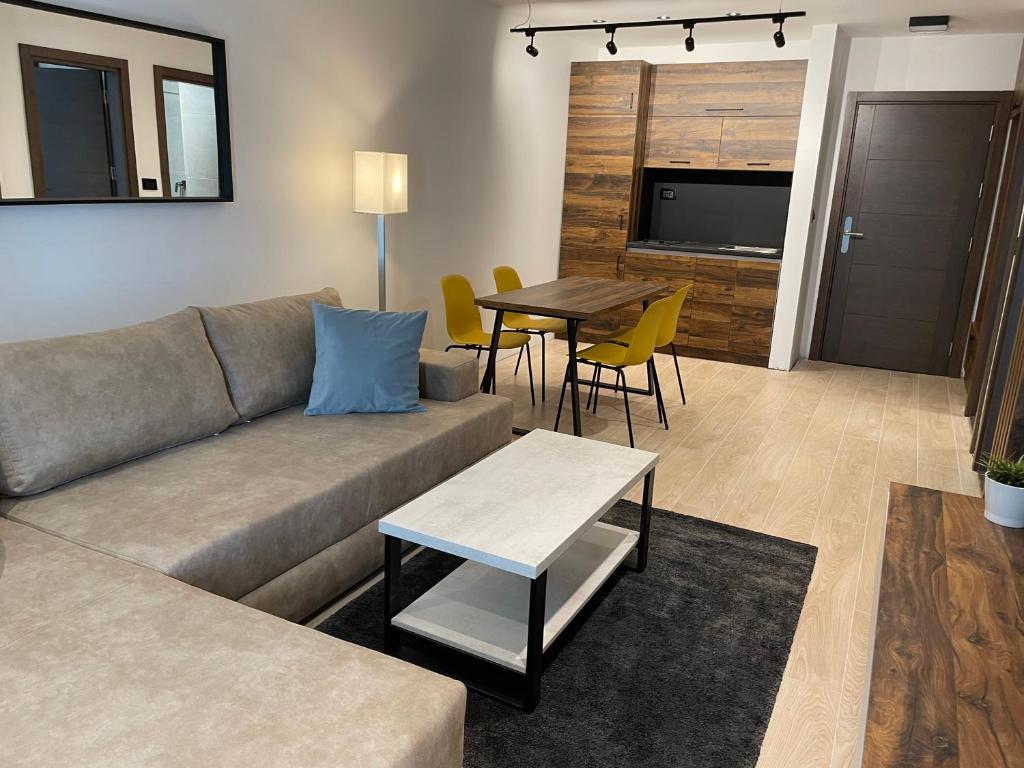 Posezení v ubytování Vip Apartments Kopaonik