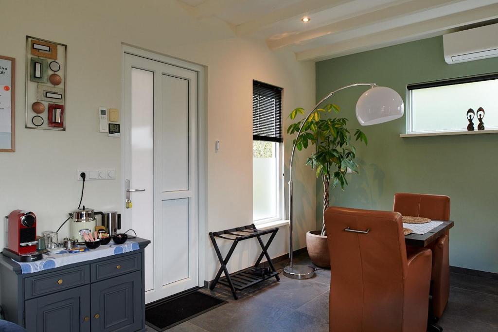 Kuchyň nebo kuchyňský kout v ubytování B&B WELKOM Zierikzee