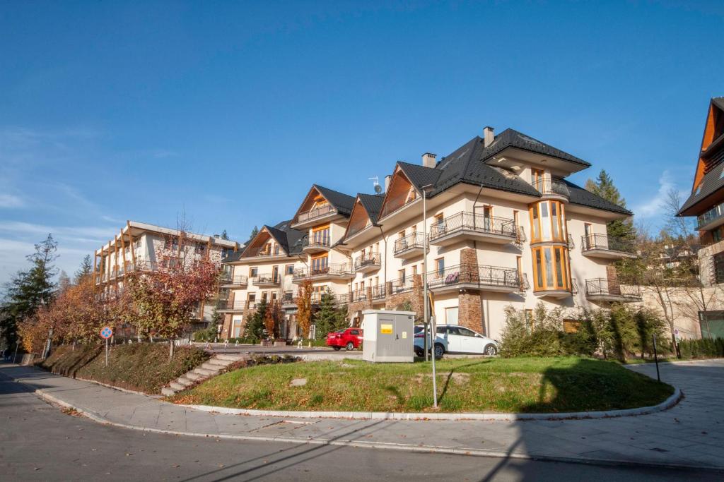 Budova, v ktorej sa apartmán nachádza