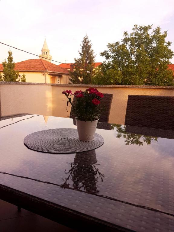 Balkón alebo terasa v ubytovaní Apartman marino