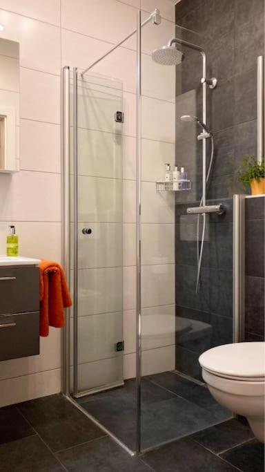 Kúpeľňa v ubytovaní Apartment Hucklehaus