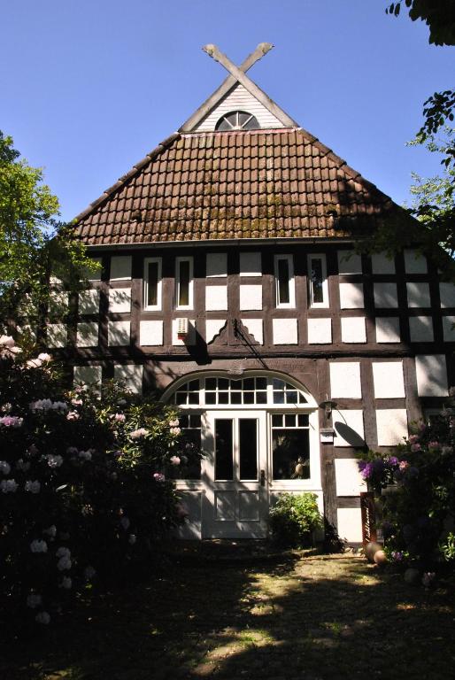 a building with a cross on top of it at Lieblingsplatz in Bremen