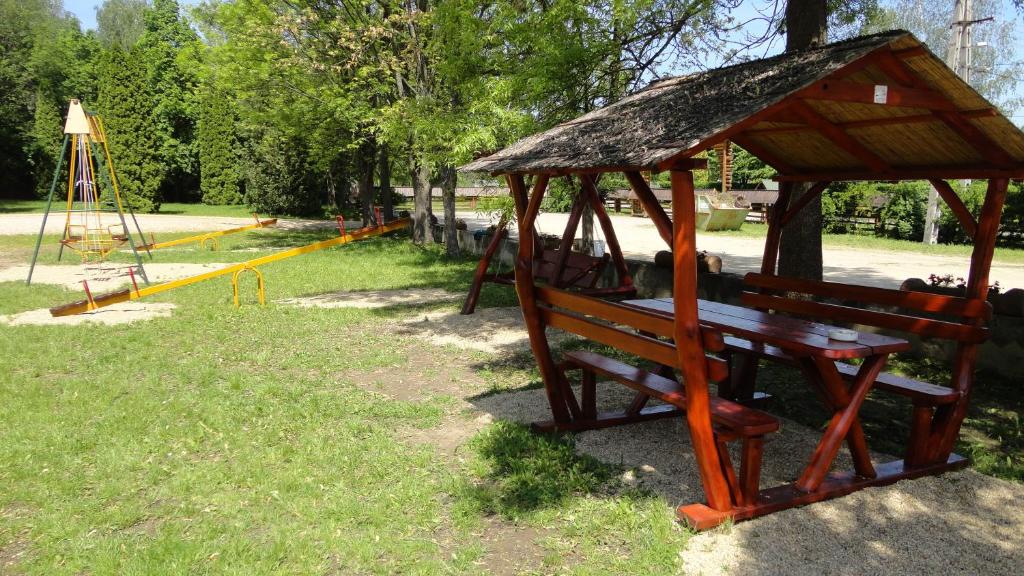 Zahrada ubytování Zöldvár Villa