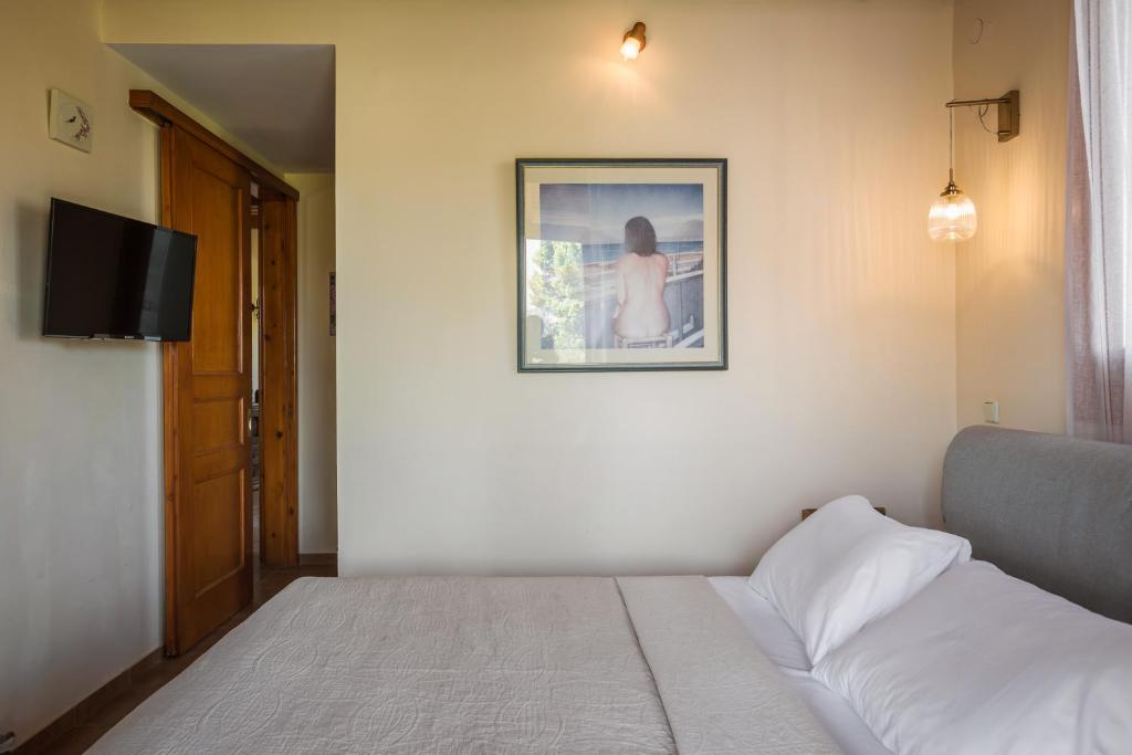 A bed or beds in a room at Villa Glavina