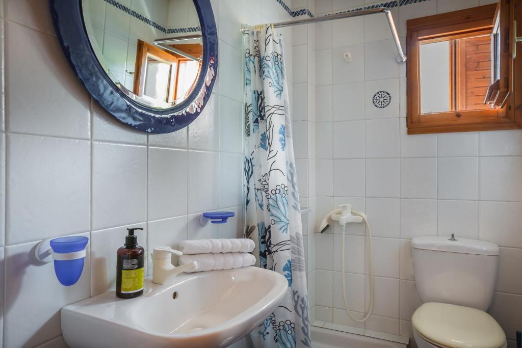 A bathroom at Villa Glavina