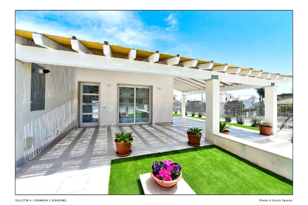 Κήπος έξω από το Villette Orsa Maggiore