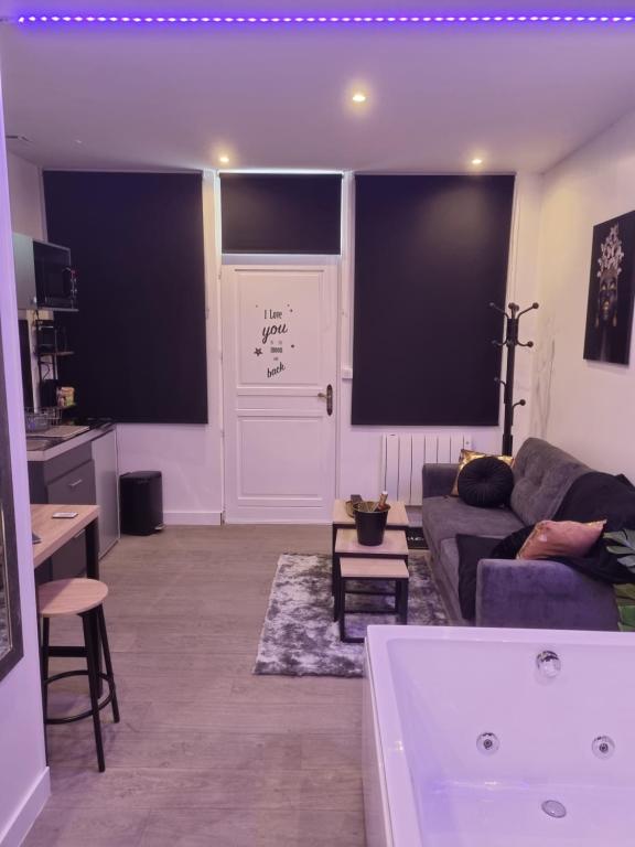 Posezení v ubytování appart spa 89