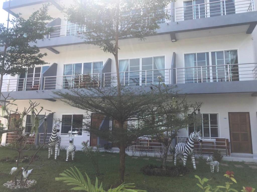 Zahrada ubytování Kasemsuk Guesthouse SHA Extra plus