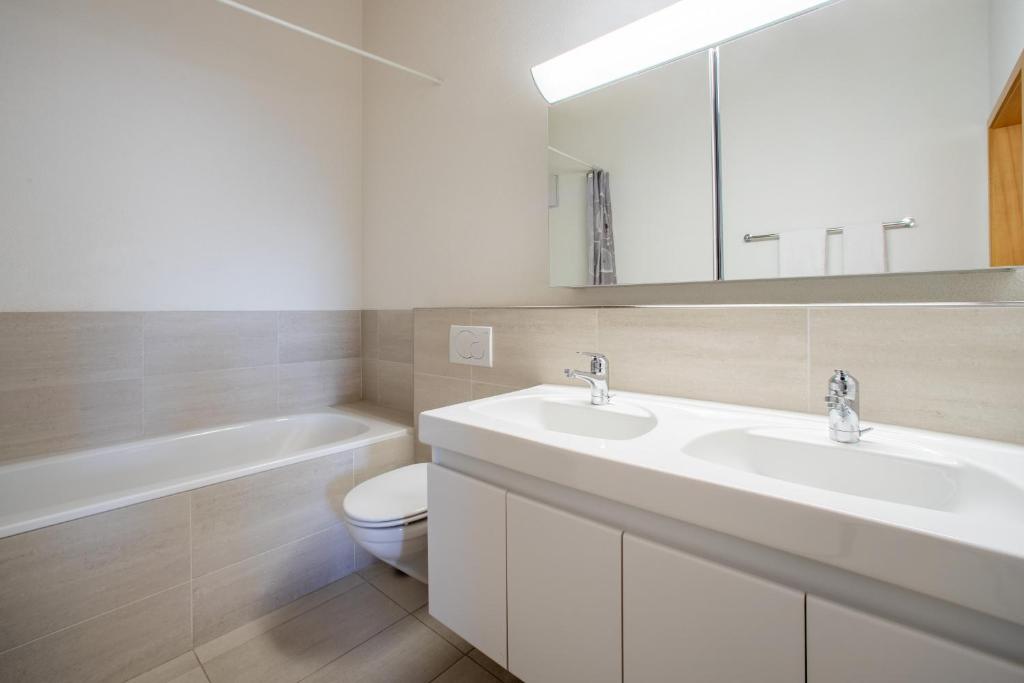 Koupelna v ubytování LAAX Homes - Casa Miraval