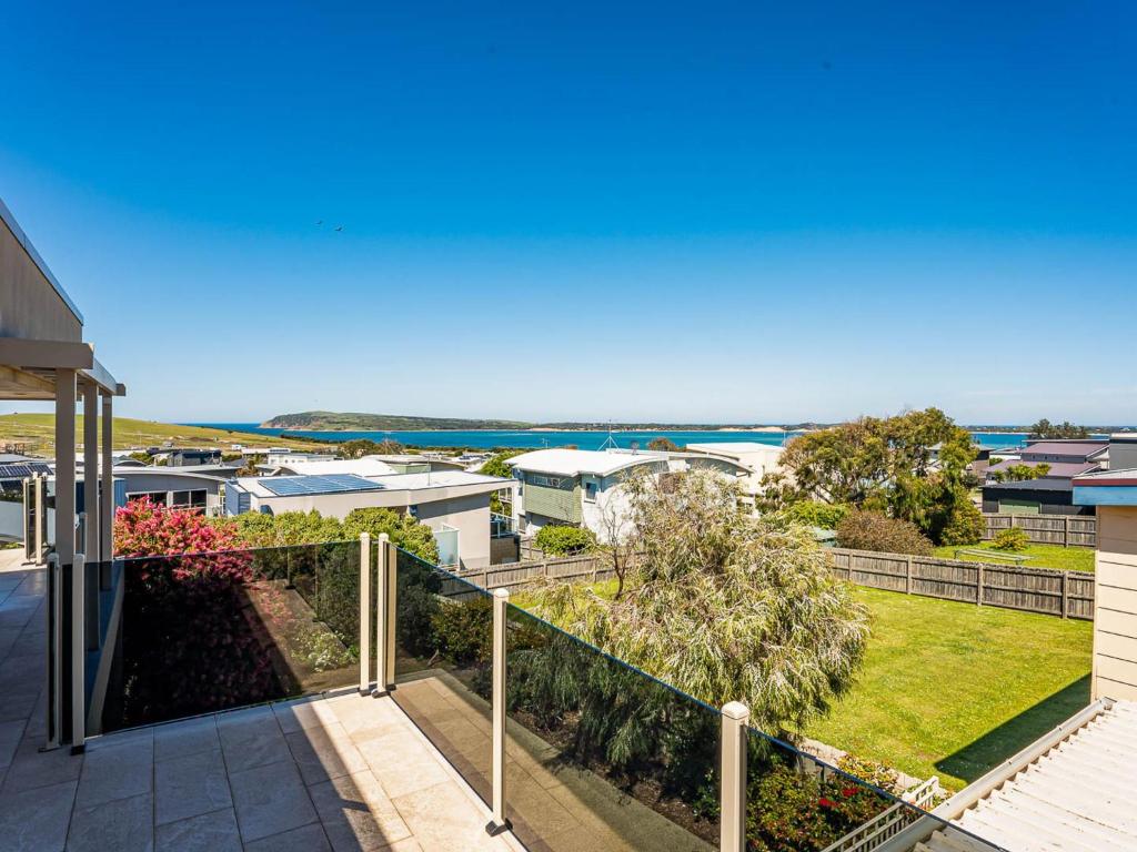 a view from the balcony of a house at Ocean View in San Remo