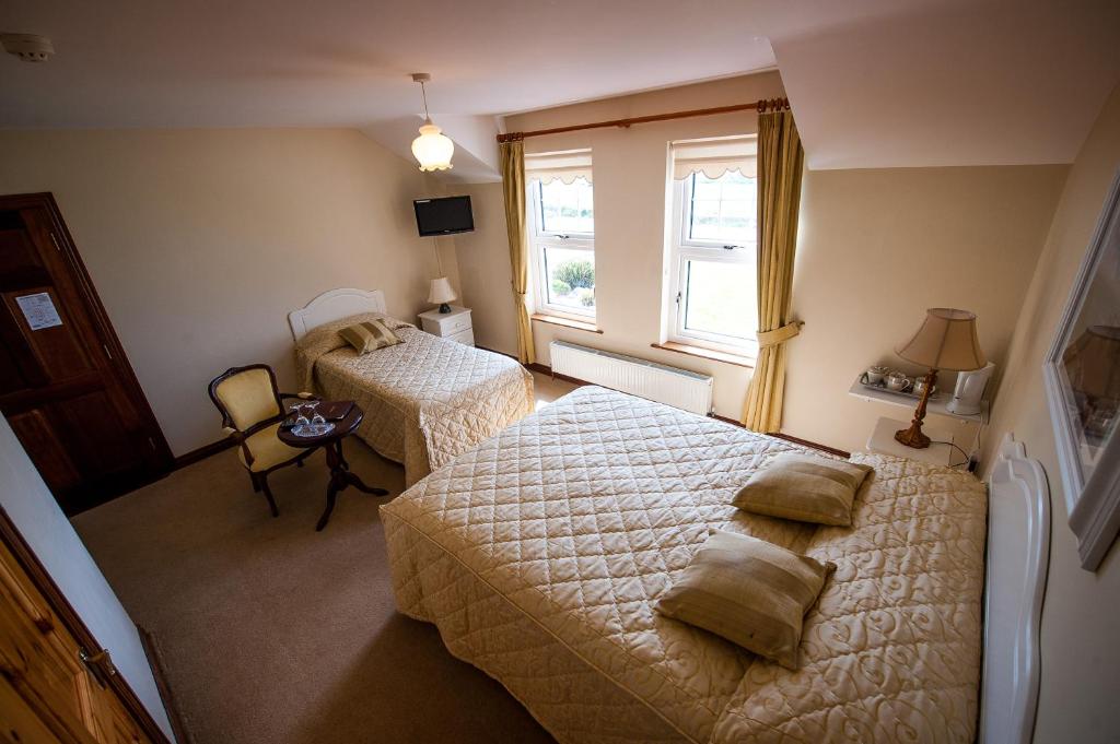 Postel nebo postele na pokoji v ubytování Seashore B&B