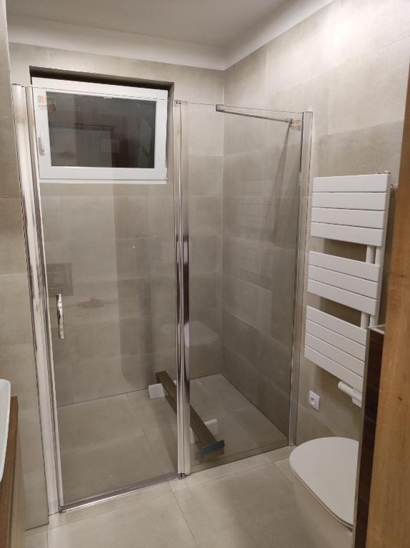Koupelna v ubytování Apartmán Mignon