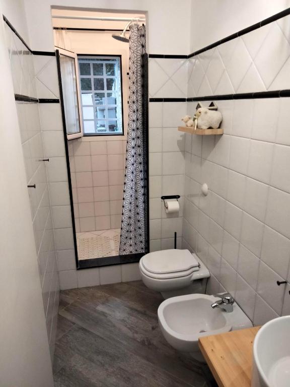 Łazienka w obiekcie Agriturismo Oltrealmare