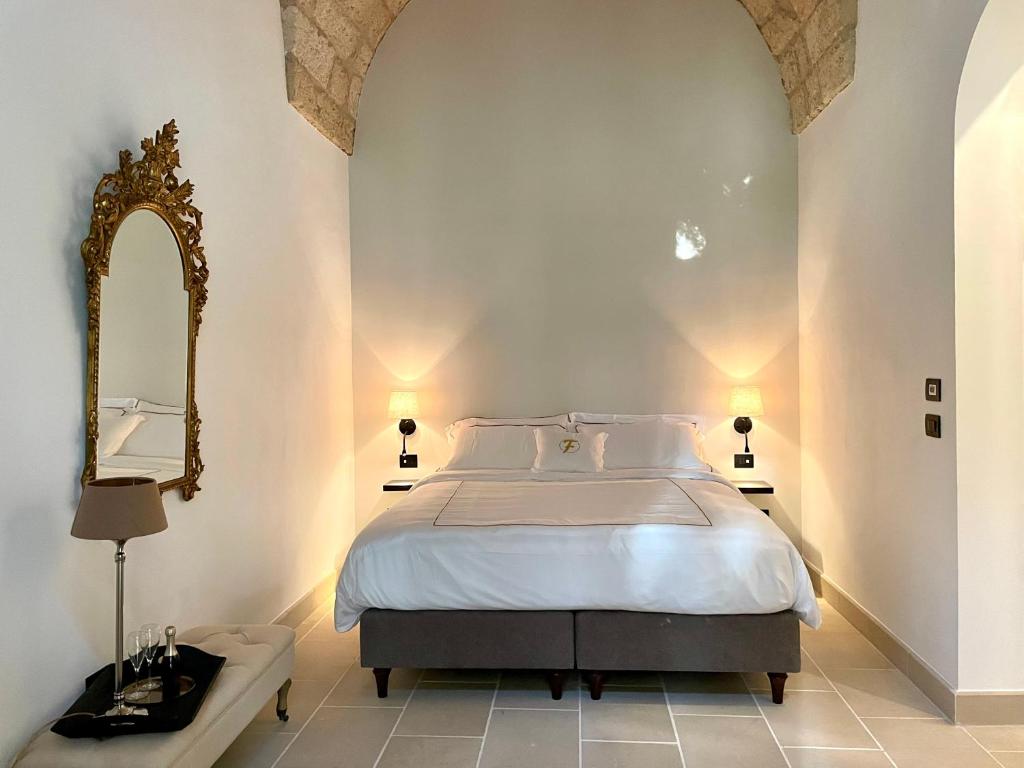 Postel nebo postele na pokoji v ubytování Villa Di Noi
