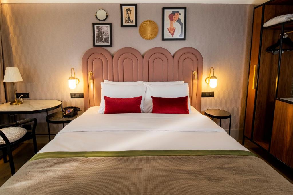 Postel nebo postele na pokoji v ubytování Hotel Indigo Belgrade by IHG