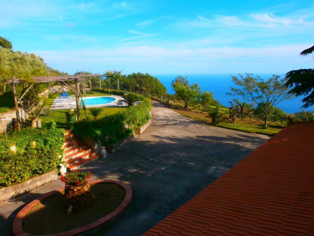 Táj a villa közelében