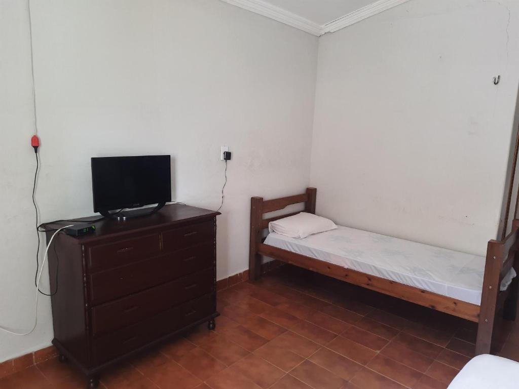 Postel nebo postele na pokoji v ubytování Casa para temporada - Chapada das Mesas