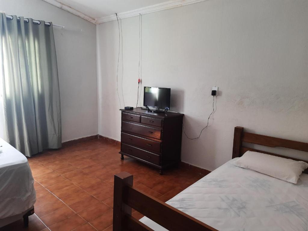 Postel nebo postele na pokoji v ubytování Casa para temporada - Chapada das Mesas