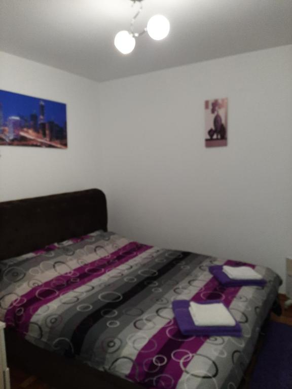 Postel nebo postele na pokoji v ubytování Tanja 1